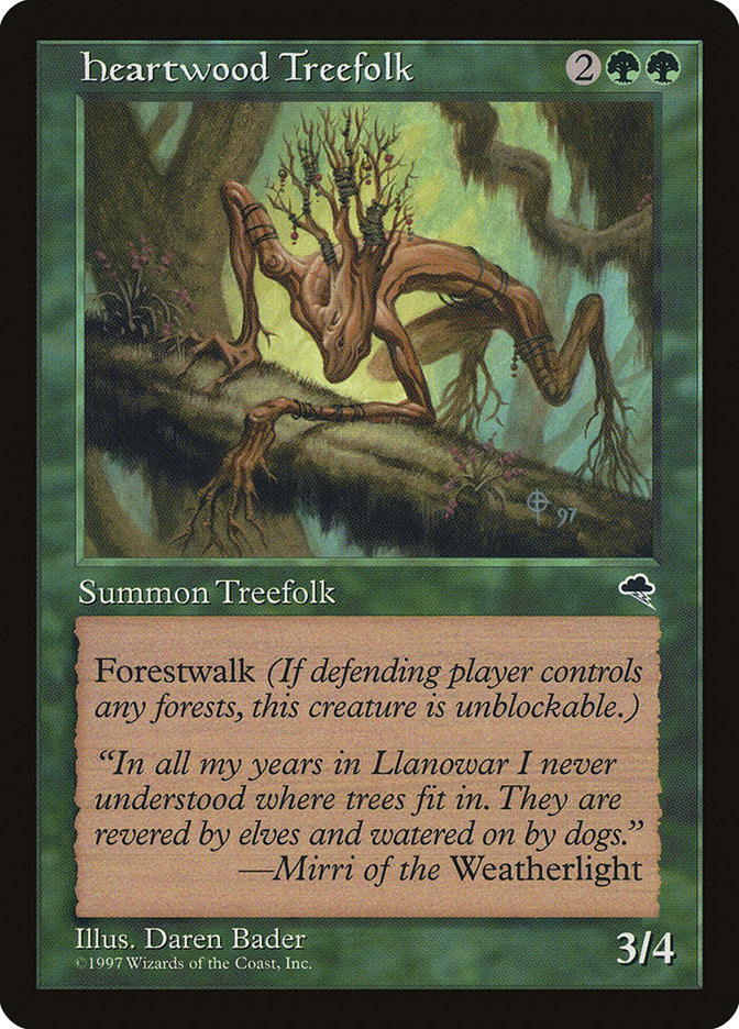 Heartwood Treefolk [Tempest] | Gear Gaming Fayetteville