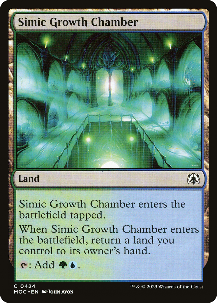 Simic Growth Chamber [March of the Machine Commander] | Gear Gaming Fayetteville