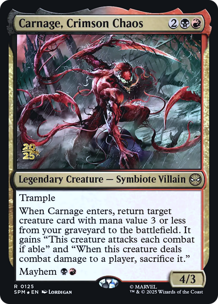Carnage, Crimson Chaos [Wizards Play Network 2025] | Gear Gaming Fayetteville
