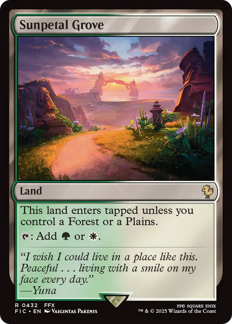 Sunpetal Grove [FINAL FANTASY Commander] | Gear Gaming Fayetteville