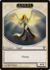 Angel // Demon Double-Sided Token (Oversized) [Open the Helvault] | Gear Gaming Fayetteville
