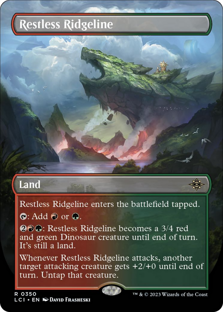 Restless Ridgeline (Borderless) [The Lost Caverns of Ixalan] | Gear Gaming Fayetteville