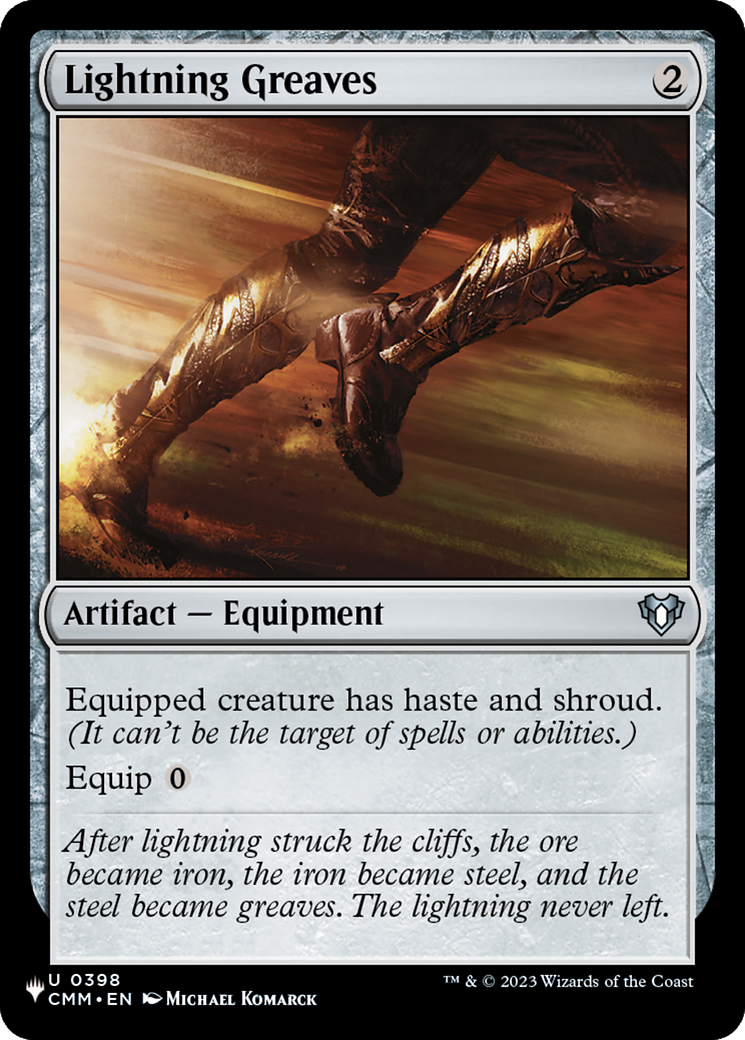 Lightning Greaves (CMM) [The List] | Gear Gaming Fayetteville