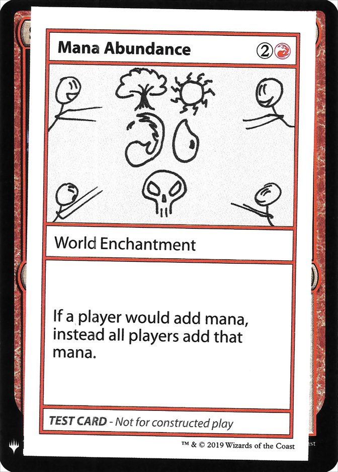 Mana Abundance [Mystery Booster Playtest Cards] | Gear Gaming Fayetteville