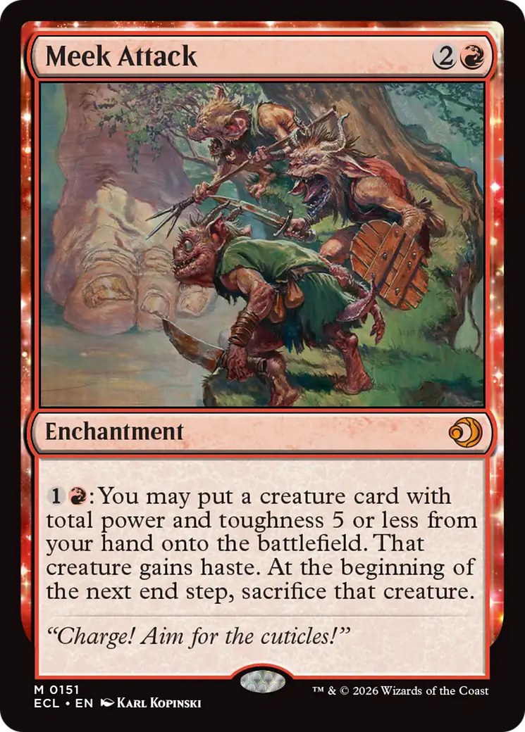 Meek Attack [Lorwyn Eclipsed] | Gear Gaming Fayetteville