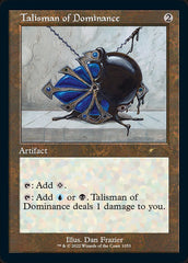 Talisman of Dominance (Foil Etched) [Secret Lair Drop Series] | Gear Gaming Fayetteville