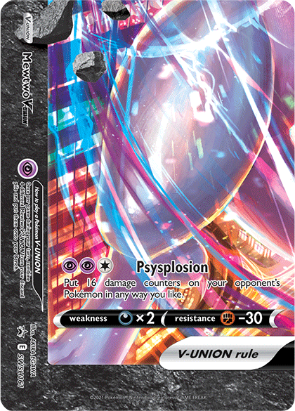 Mewtwo V-Union (SWSH161) [Sword & Shield: Black Star Promos] | Gear Gaming Fayetteville