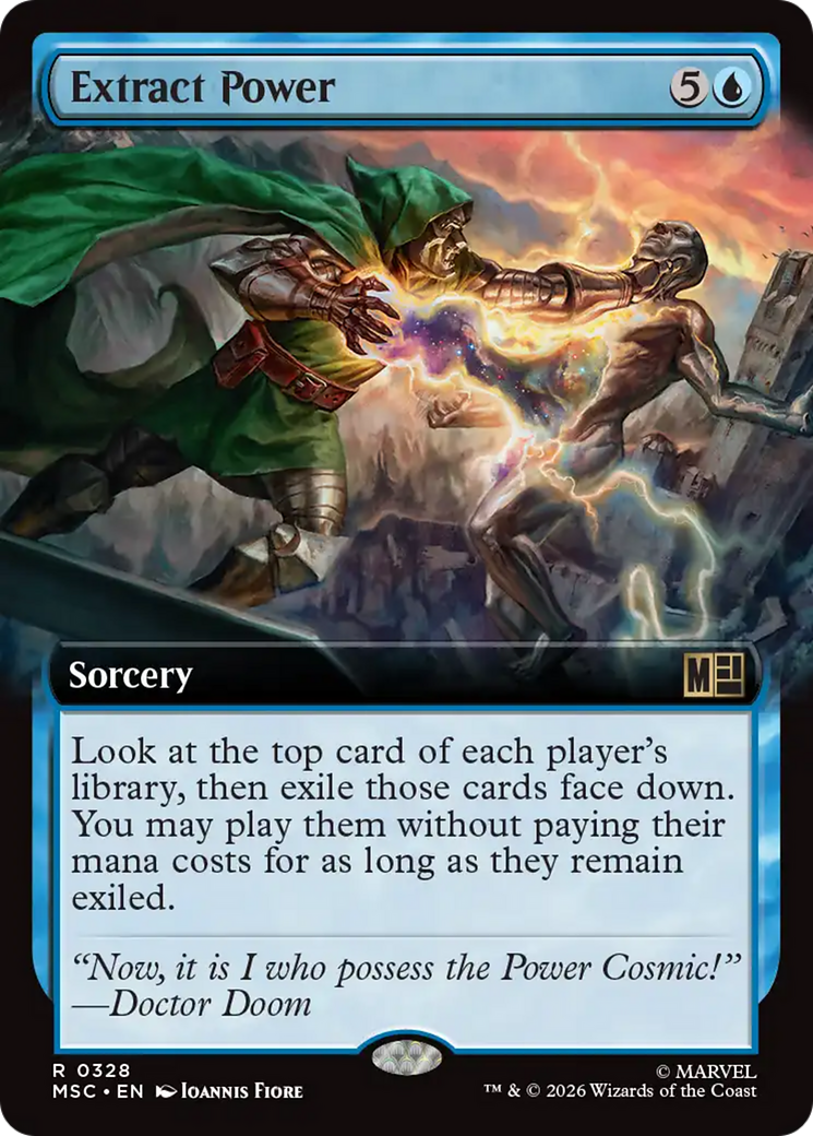 Extract Power (Extended Art) [Marvel Super Heroes Commander] | Gear Gaming Fayetteville