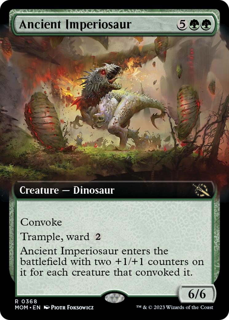 Ancient Imperiosaur (Extended Art) [March of the Machine] | Gear Gaming Fayetteville