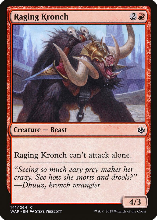 Raging Kronch [War of the Spark] | Gear Gaming Fayetteville