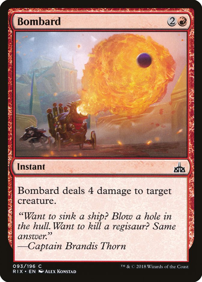 Bombard [Rivals of Ixalan] | Gear Gaming Fayetteville