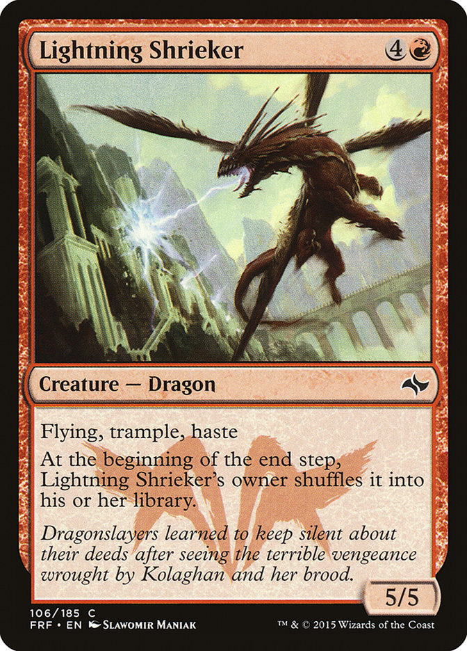 Lightning Shrieker [Fate Reforged] | Gear Gaming Fayetteville