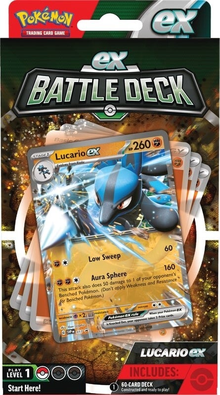 Ex Battle Deck (Lucario ex) | Gear Gaming Fayetteville