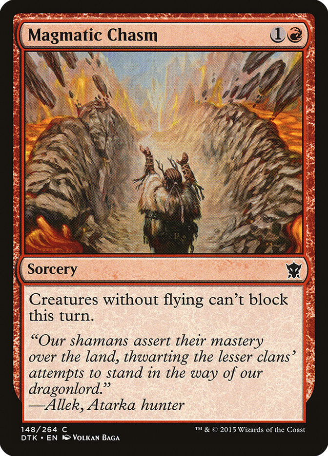 Magmatic Chasm [Dragons of Tarkir] | Gear Gaming Fayetteville