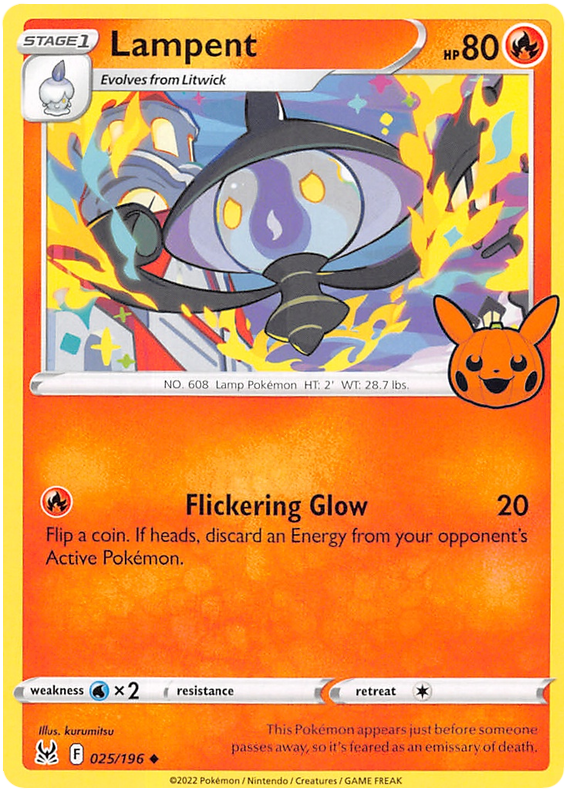 Lampent (025/196) [Trick or Trade 2023] | Gear Gaming Fayetteville