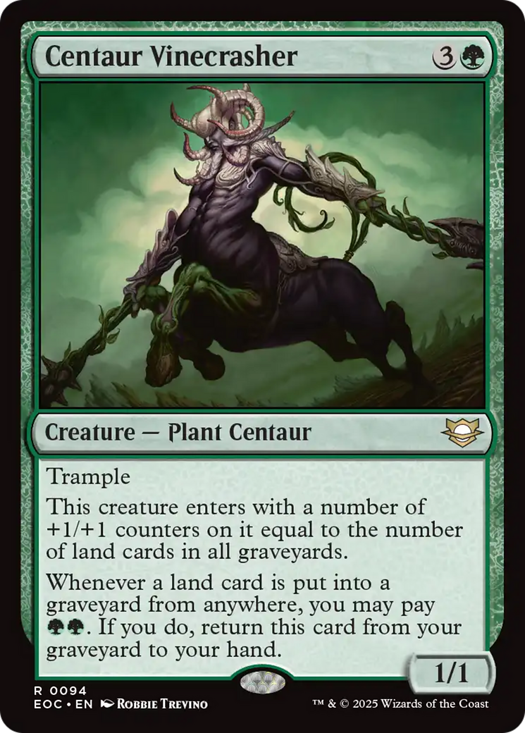 Centaur Vinecrasher [Edge of Eternities Commander] | Gear Gaming Fayetteville