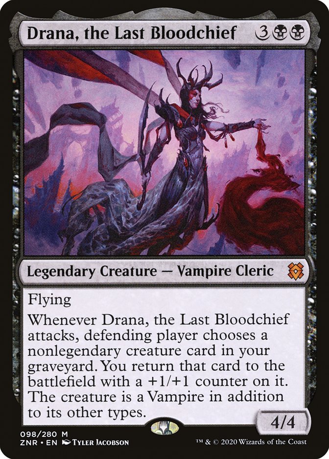 Drana, the Last Bloodchief [Zendikar Rising] | Gear Gaming Fayetteville
