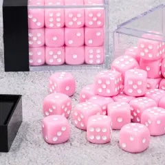 Opaque Pink 12mm D6 block of 36 dice | Gear Gaming Fayetteville