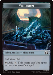 Angel (004) // Vibranium (015) Double-Sided Token [Marvel Super Heroes Commander Tokens] | Gear Gaming Fayetteville
