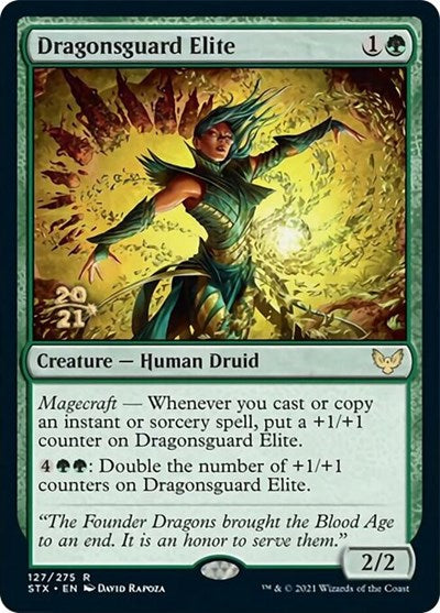 Dragonsguard Elite [Strixhaven: School of Mages Prerelease Promos] | Gear Gaming Fayetteville