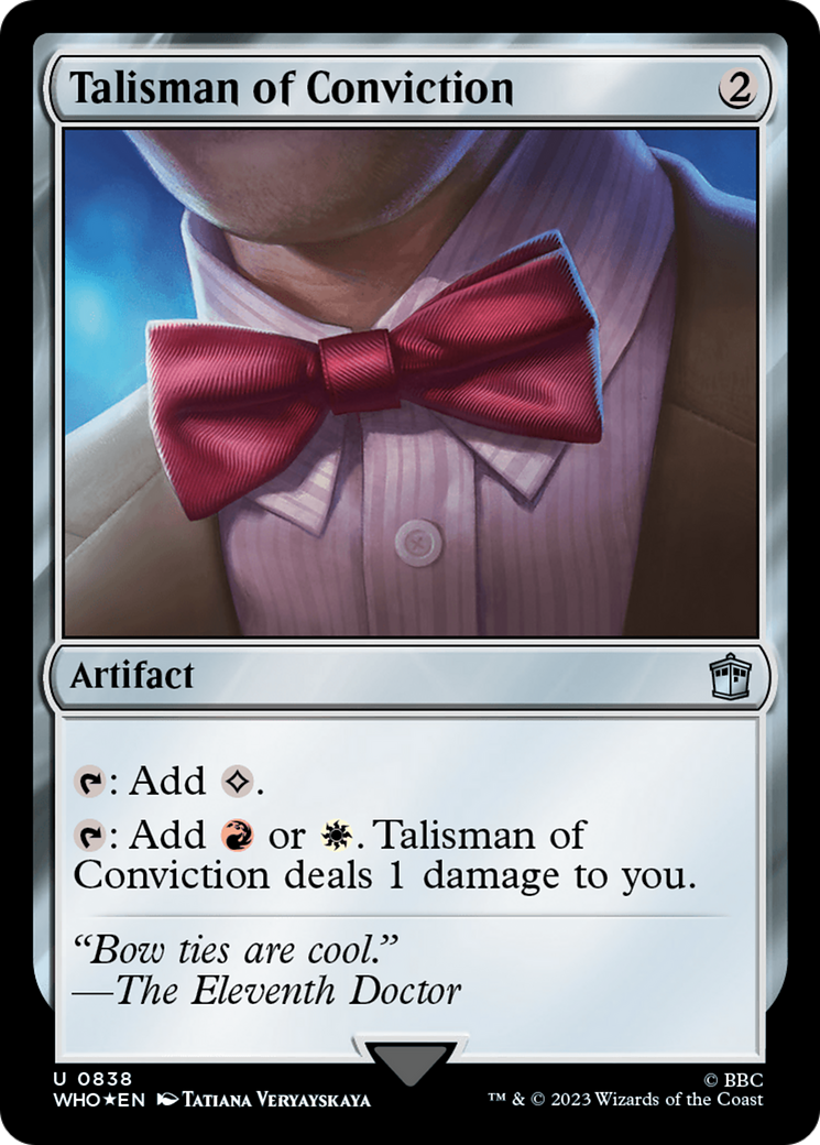 Talisman of Conviction (Surge Foil) [Doctor Who] | Gear Gaming Fayetteville