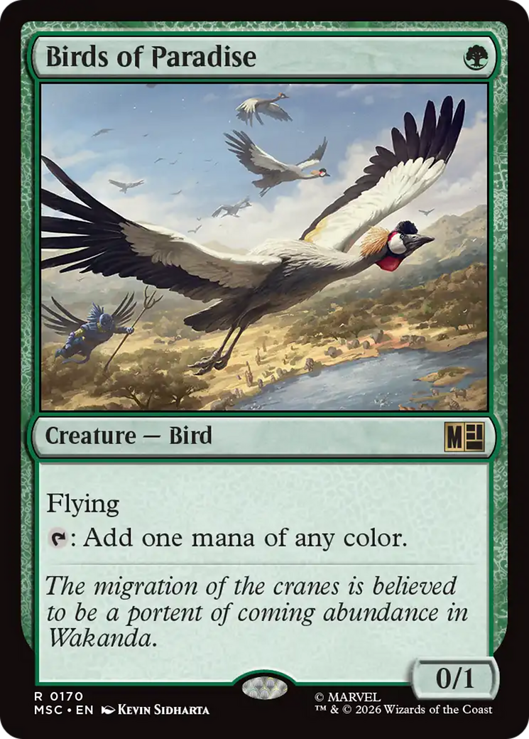 Birds of Paradise [Marvel Super Heroes Commander] | Gear Gaming Fayetteville