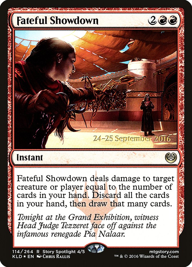 Fateful Showdown [Kaladesh Prerelease Promos] | Gear Gaming Fayetteville