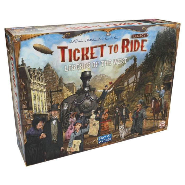 Ticket to Ride: Legacy: Legends of the West | Gear Gaming Fayetteville