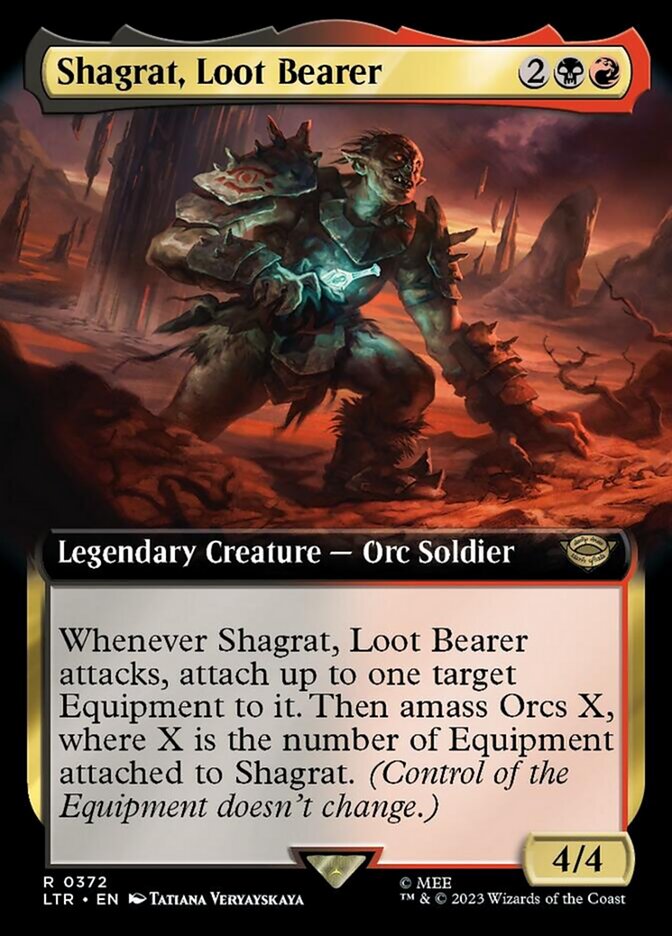 Shagrat, Loot Bearer (Extended Art) [The Lord of the Rings: Tales of Middle-Earth] | Gear Gaming Fayetteville