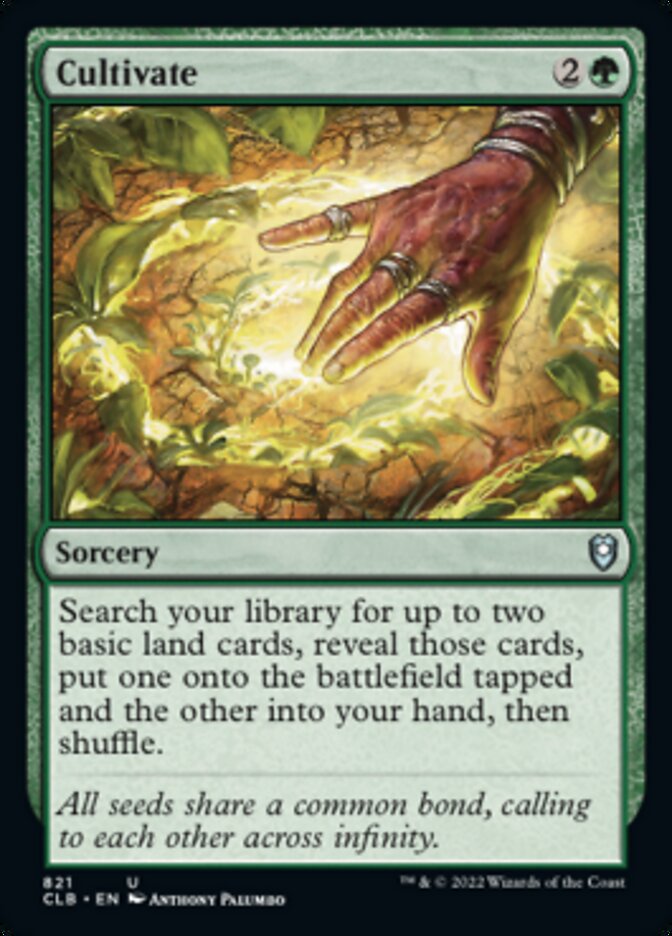 Cultivate [Commander Legends: Battle for Baldur's Gate] | Gear Gaming Fayetteville
