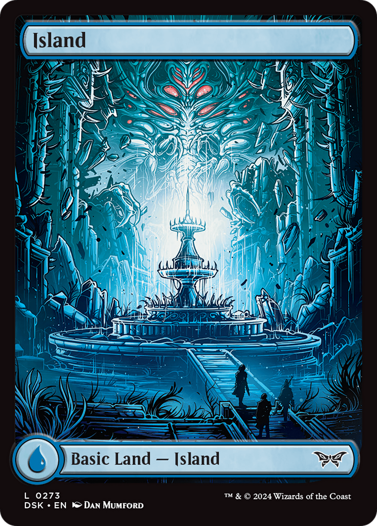 Island (273) - Full Art [Duskmourn: House of Horror] | Gear Gaming Fayetteville