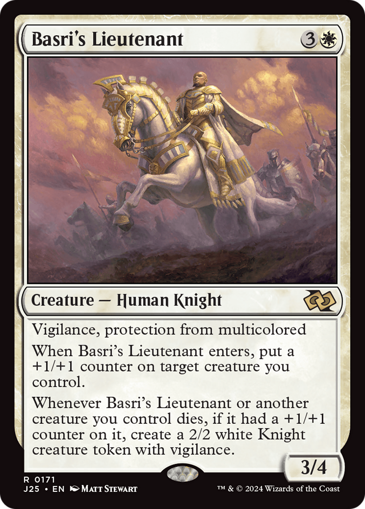 Basri's Lieutenant [Foundations Jumpstart] | Gear Gaming Fayetteville