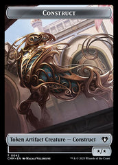 Treasure // Construct (0042) Double-Sided Token [Commander Masters Tokens] | Gear Gaming Fayetteville