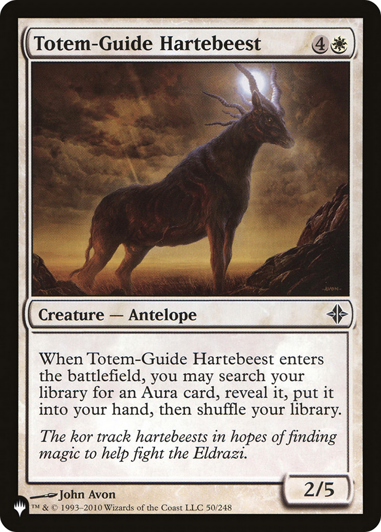 Totem-Guide Hartebeest [The List Reprints] | Gear Gaming Fayetteville