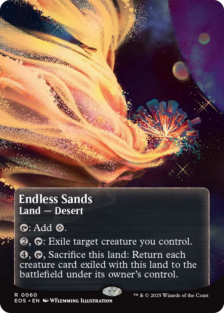 Endless Sands (0060) (Borderless) [Edge of Eternities: Stellar Sights] | Gear Gaming Fayetteville