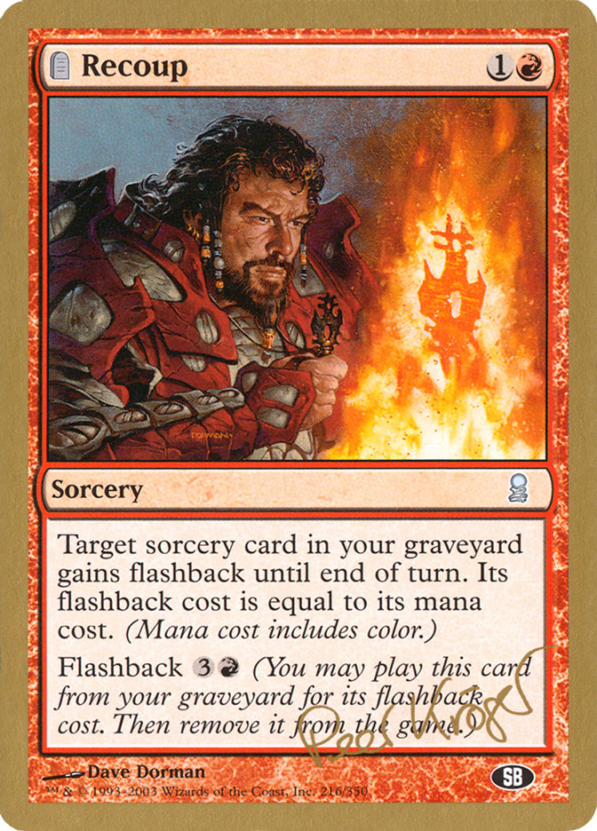 Recoup (Peer Kroger) (SB) [World Championship Decks 2003] | Gear Gaming Fayetteville