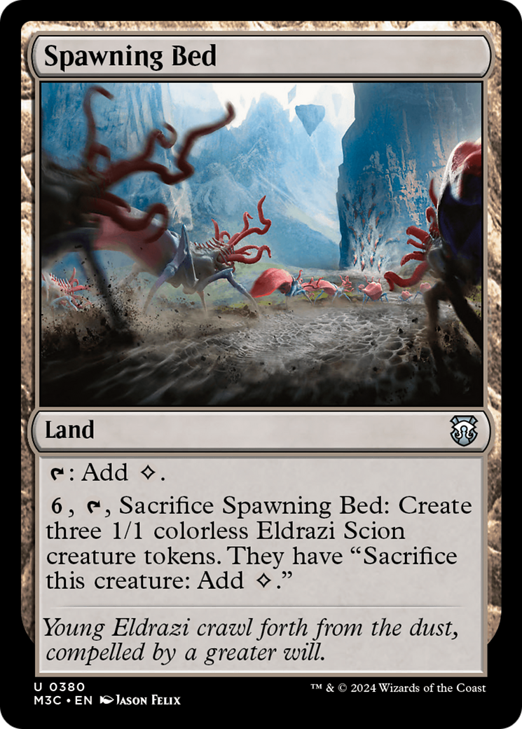 Spawning Bed (Ripple Foil) [Modern Horizons 3 Commander] | Gear Gaming Fayetteville