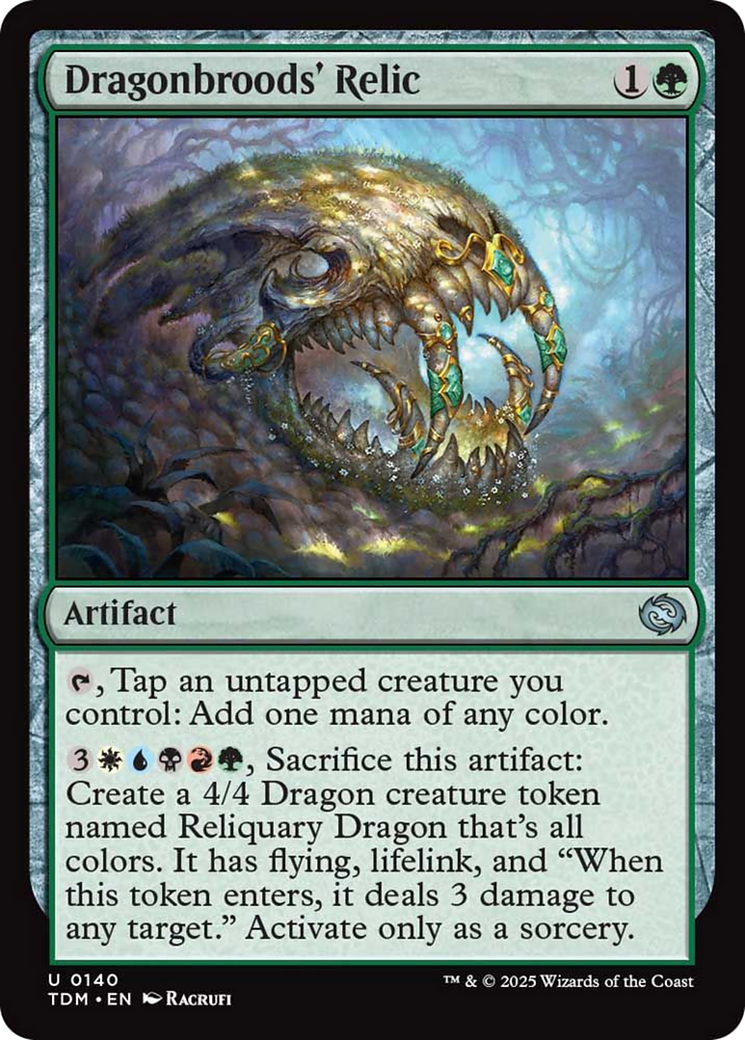 Dragonbroods' Relic [Tarkir: Dragonstorm] | Gear Gaming Fayetteville