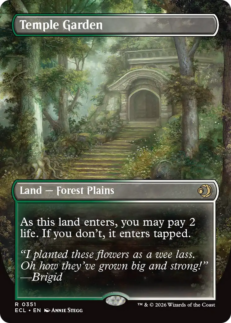 Temple Garden (Borderless) [Lorwyn Eclipsed] | Gear Gaming Fayetteville