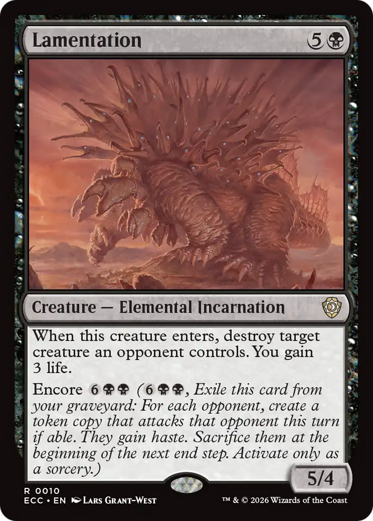 Lamentation [Lorwyn Eclipsed Commander] | Gear Gaming Fayetteville