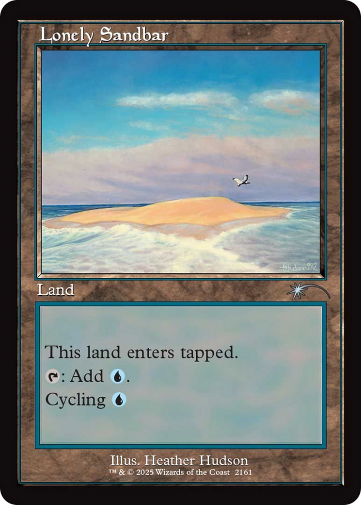 Lonely Sandbar (Retro Frame) [Secret Lair Drop Series] | Gear Gaming Fayetteville