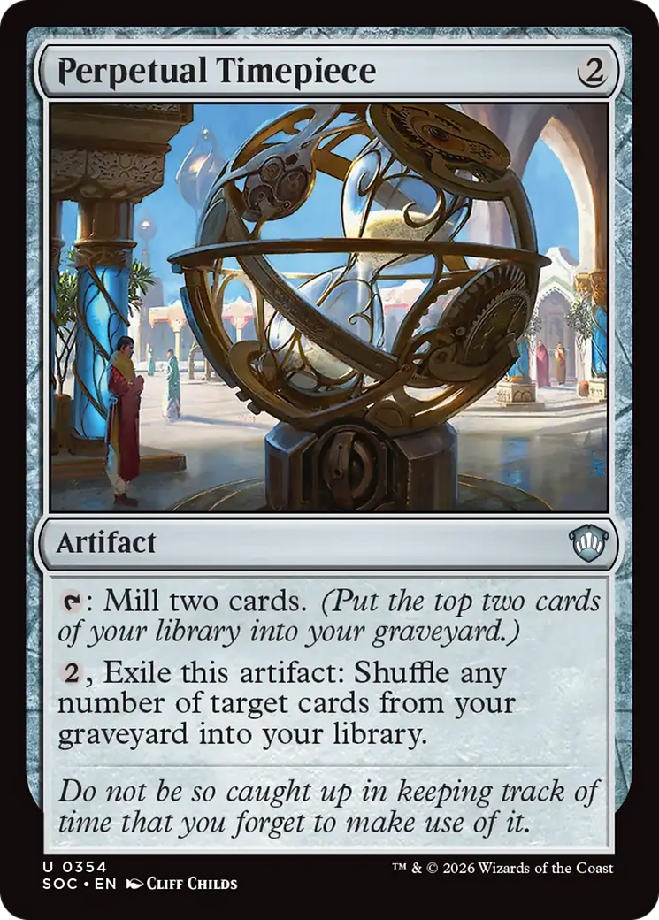Perpetual Timepiece [Secrets of Strixhaven Commander] | Gear Gaming Fayetteville