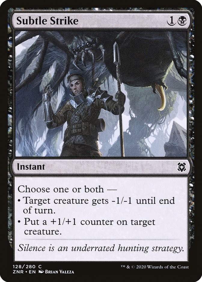 Subtle Strike [Zendikar Rising] | Gear Gaming Fayetteville