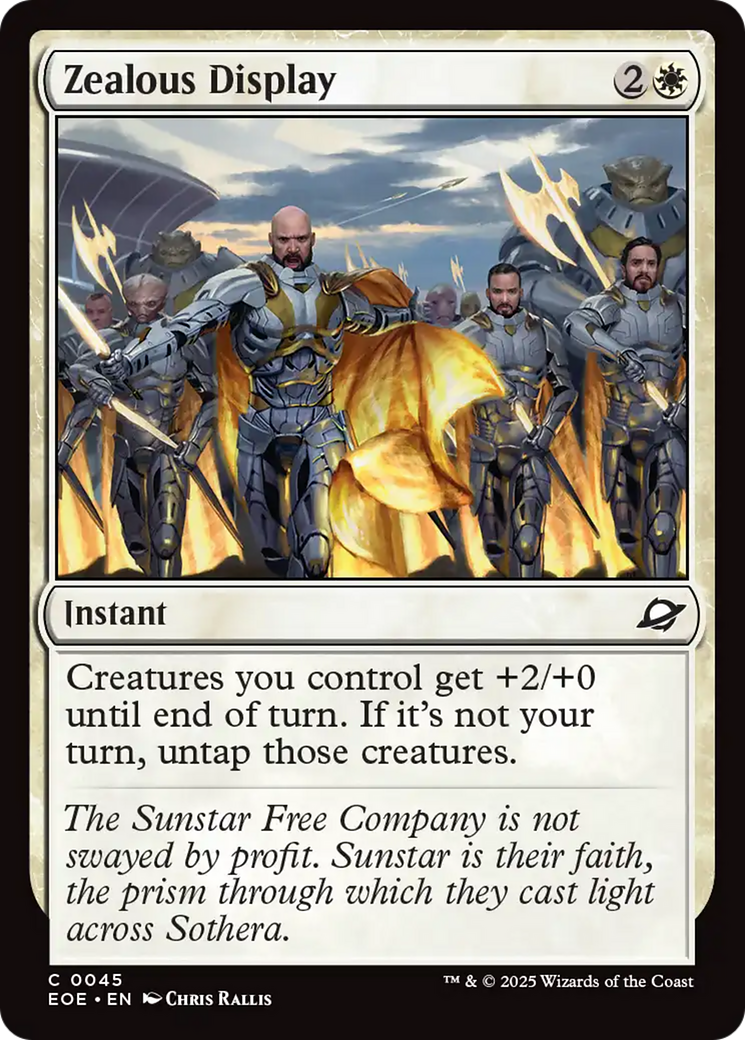 Zealous Display [Edge of Eternities] | Gear Gaming Fayetteville