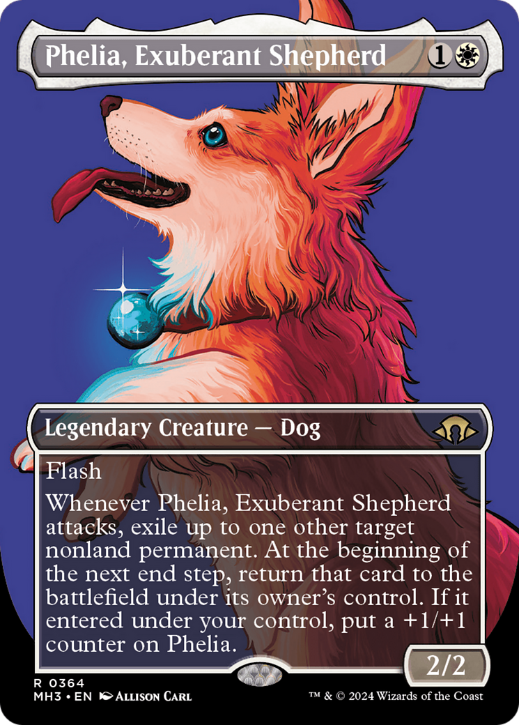 Phelia, Exuberant Shepherd (Borderless) [Modern Horizons 3] | Gear Gaming Fayetteville