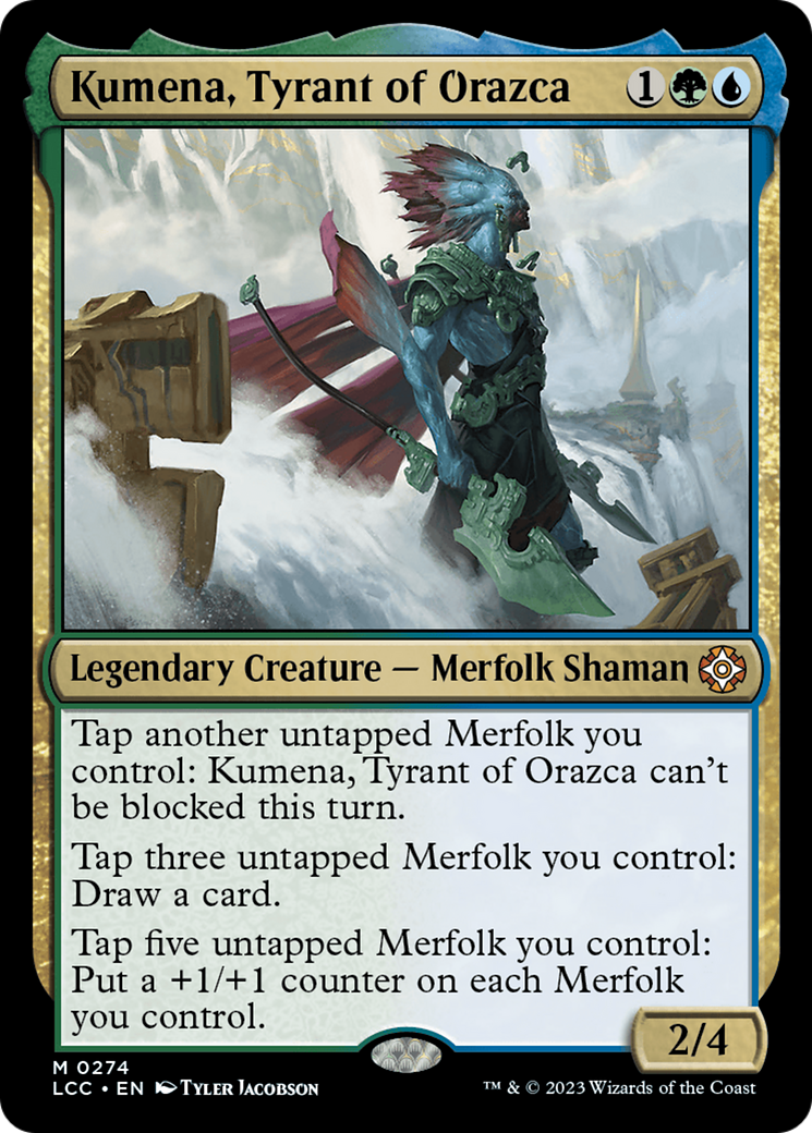 Kumena, Tyrant of Orazca [The Lost Caverns of Ixalan Commander] | Gear Gaming Fayetteville