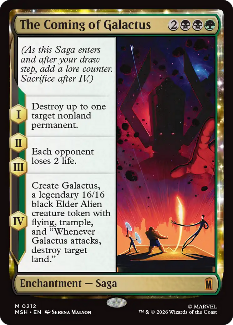 The Coming of Galactus [Marvel Super Heroes] | Gear Gaming Fayetteville