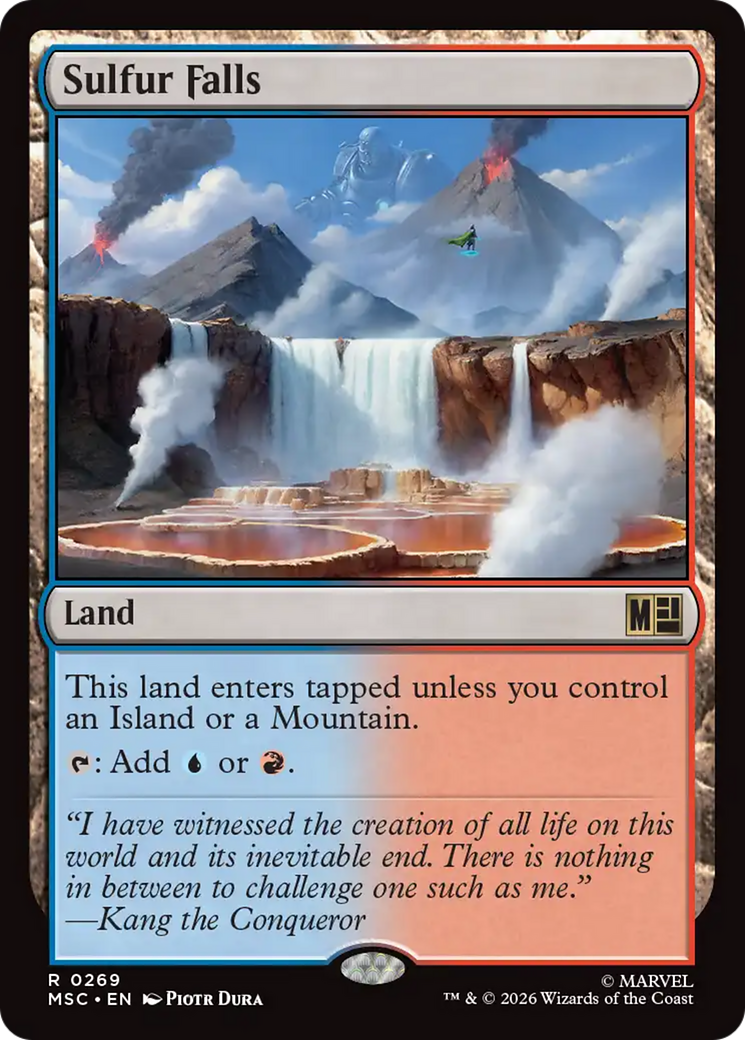 Sulfur Falls [Marvel Super Heroes Commander] | Gear Gaming Fayetteville