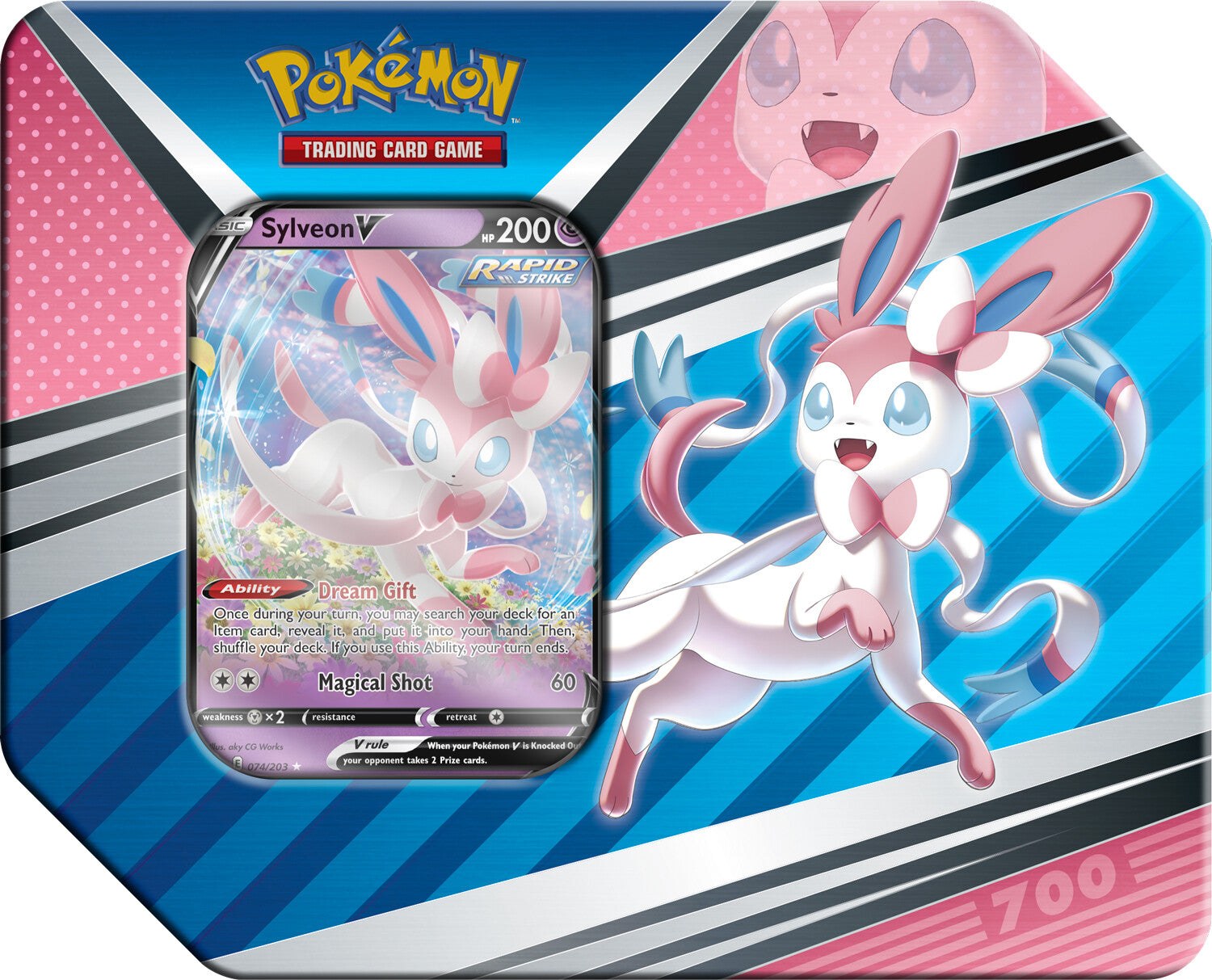 V Heroes Tin (Sylveon V) | Gear Gaming Fayetteville