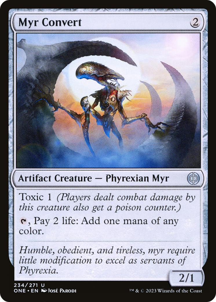 Myr Convert [Phyrexia: All Will Be One] | Gear Gaming Fayetteville